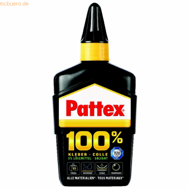 6 x Pattex Alleskleber 100% 100g