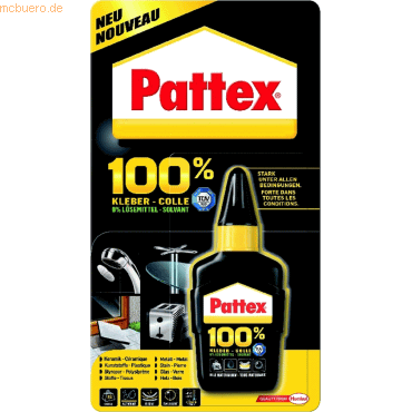 6 x Pattex Alleskleber 100% 50g