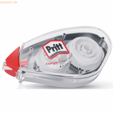 Pritt Korrekturroller Compact Flex 10m x 6mm transparent