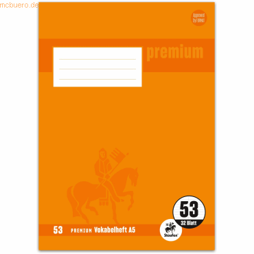 Staufen Vokabelheft Premium A5 32 Blatt