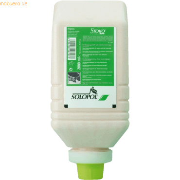 4016208334546 - Solopol® natural – unparfümiert Handreiniger ehem SOLOPOL® ECO´LINE 2000 ml - Softflasche