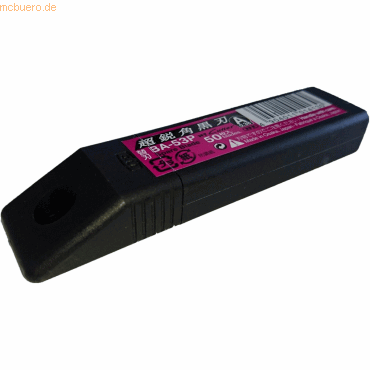 4904011014130 - NT Cutter Ersatzklingen BA-53P 9 mm schwarz 4904011014130 - NT Cutter Ersatzklingen BA-53P 9 mm schwarz