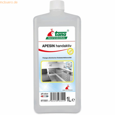 4031278933215 - Händedesinfektion Apesin handactive VE=1000ml