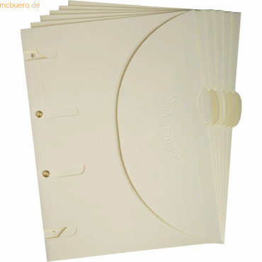 3770001624112 - Ordnungsmappe Smartfolder A4 Standard creme VE=100 Stück