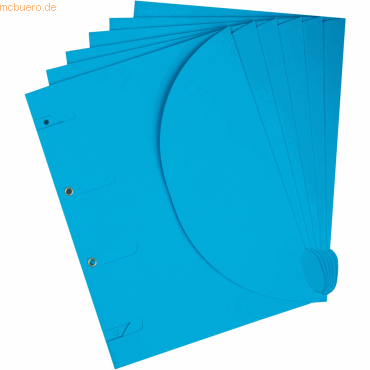 3770001624167 - Ordnungsmappe Smartfolder A4 Standard blau VE=100 Stück