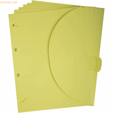 3770001624648 - Ordnungsmappe Smartfolder A4 Standard gelb VE=100 Stück