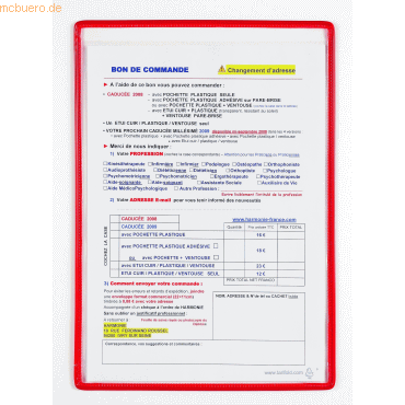 3377991345098 - Klarsichttafel standard A4 sortiert 5 Stück