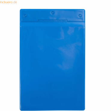 3377991620010 - Kennzeichnungshülle A4 blau magnetisch PVC VE=10 Stück