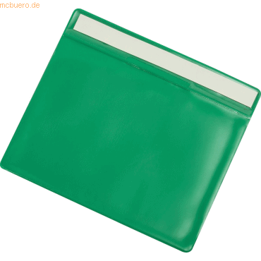 Tarifold Kennzeichnungshülle A4 quer PVC selbstklebend grün VE=10 Stüc