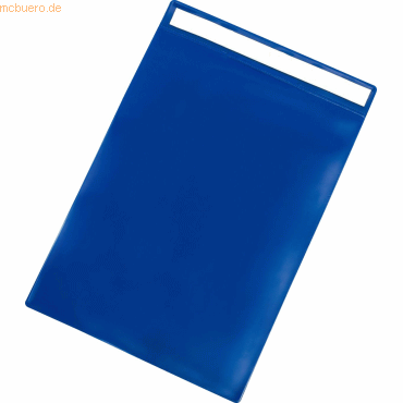 3377991682018 - Kennzeichnungshülle A5 hoch PVC selbstklebend blau VE=10 Stüc