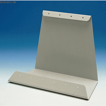 Tarifold Pultsockel für Sichttafelelemente für 10-30 Tafeln grau