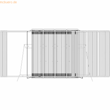 3377994354097 - tarifold Sichttafelsystem 435409 DIN A5 farbsortiert mit 40 St Sichttafeln