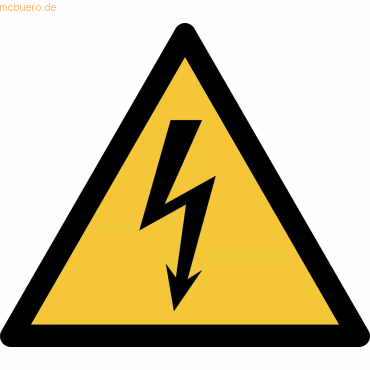 8713739328292 - Djois Warnschild Warnung vor elektrischer Spannung Klebstoff einschraubbar PP (Polypropylen) 15 (B) x 014 (H) cm 3 Stück