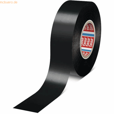 5 x Tesa Abdeckband tesaflex Premium 4163 19mm x 33m schwarz