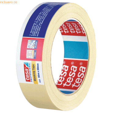 4005800023873 - 12 x Allzweckabdeckband tesakrepp 4323 25mm x 50m hellbeige 4005800023873 - 12 x Allzweckabdeckband tesakrepp 4323 25mm x 50m hellbeige