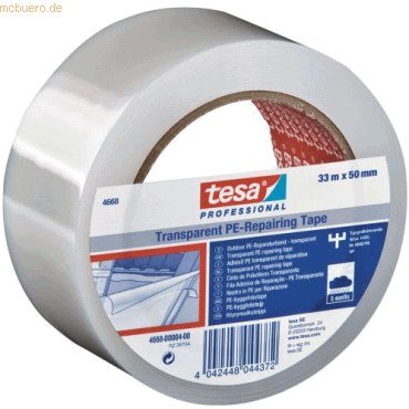 Tesa Klebefilm tesaband 4668 50mmx33m PE farblos