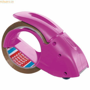 Tesa Handabroller für Packband 50mmx60m pink