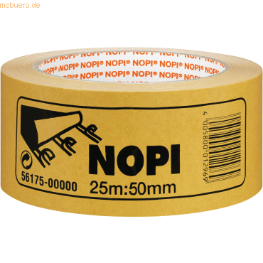 6 x Nopi Klebeband doppelseitig 25mx50mm