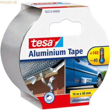 4005800209864 - 6 x Klebeband Aluminium Tape 10mx50mm silber