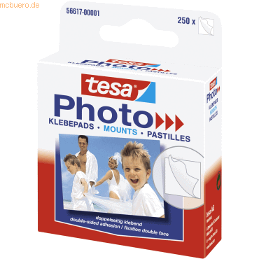 12 x Tesa Foto-Klebepads 250 Stück