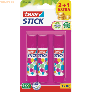 4042448313997 - 10 x Klebestift Alleskleber Stick ecoLogo ohne Lösungsmittel 10g