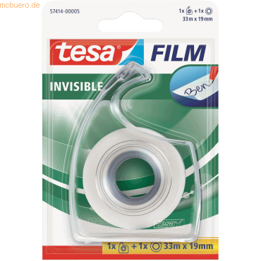 4042448035264 - Klebefilm tesafilm matt-unsichtbar 19mmx33m 1x Rolle + Handabroll