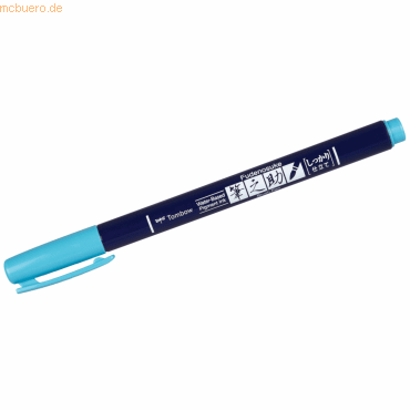 4901991649666 - 4 x Fasermaler Brush Pen Fudenosuke weiche flexible Pinselspitz