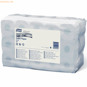 7310791057651 - Toilettenpapier T4 Advanced 110771 2-lagig hochweiß 400 Blatt   Rolle 7310791057651 30 Stück