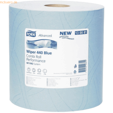 7322540183818 - Wischtücher 130081 Advanced 440 Industrial extrastark W1 W2 3-lagig 7322540183818 130081 2 Rolle 7322540183818 - Wischtücher 130081 Advanced 440 Industrial extrastark W1 W2 3-lagig 7322540183818 130081 2 Rolle