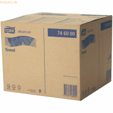 7310797460004 - Schutztuch Advanced 5-lagig 30x68cm hochweiß VE=250 Tücher