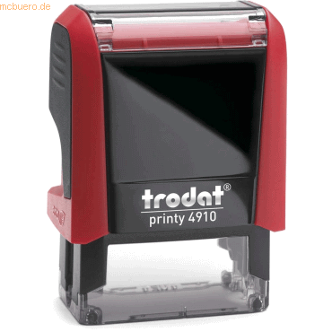 4003801802510 - Textstempel mit Gutschein 4910 3-zeilig rot 4003801802510 - Textstempel mit Gutschein 4910 3-zeilig rot