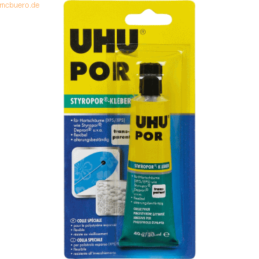 4026700459050 - 6 x Uhu Kontaktklebstoff Por Tube 40g