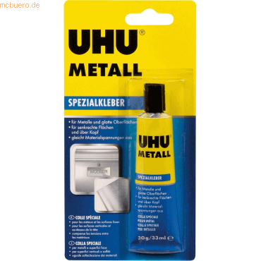 6 x Uhu Kontaktkleber metall Tube 30g