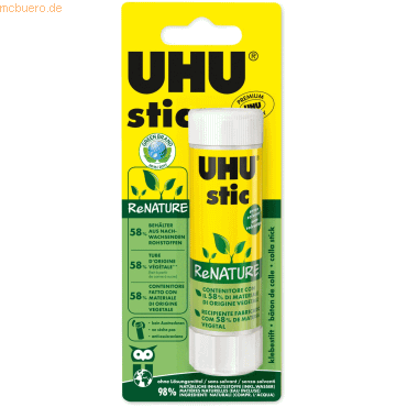 4026700481952 - 10 x Uhu Klebestift Stic ReNature 40g Blister