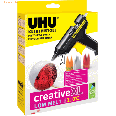 5 x Uhu Heißklebepistole creative XL Low Melt