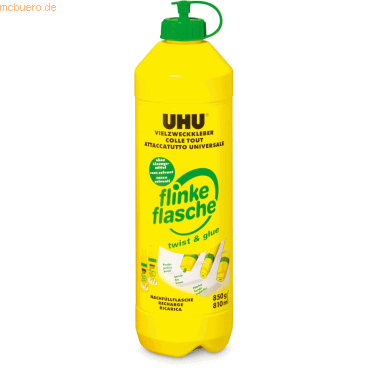 Uhu Vielzweckkleber Flinke Flasche ohne Lösungsmittel Nachfüllflasche