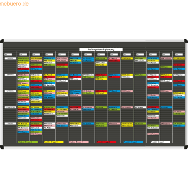 4024158034409 - Terminplanungs-Set Planrecord-Stecktafel für 8 Aufträge pro T