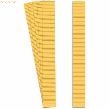 Ultradex Markierungsstreifen 12mm B300xH32mm VE=10 Stück gelb