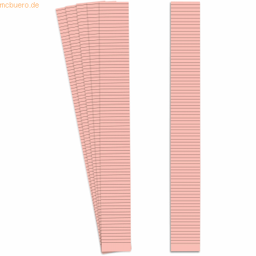 Ultradex Markierungsstreifen 12mm B300xH32mm VE=10 Stück rosa