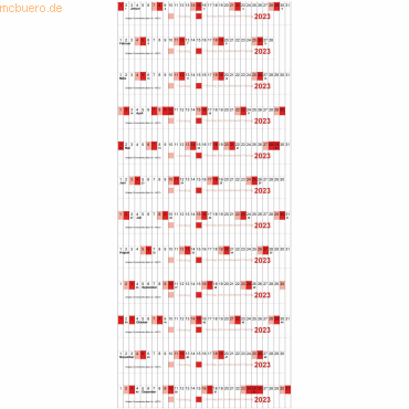 4063722237105 - Skalenstreifen Planrecord 8mm = 1 Jahr 2023 rot 4063722237105 - Skalenstreifen Planrecord 8mm = 1 Jahr 2023 rot