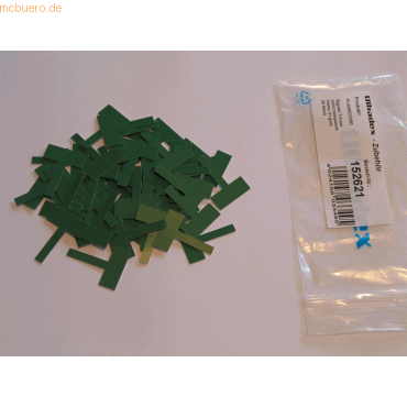 Ultradex Signale T-Form nicht transparent B24xH32mm VE=50 Stück grün