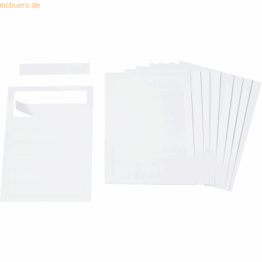 4024158022987 - Etiketten für Beschriftungsprofil 72mm weiß VE=10 Blatt a 4 S 4024158022987 - Etiketten für Beschriftungsprofil 72mm weiß VE=10 Blatt a 4 S