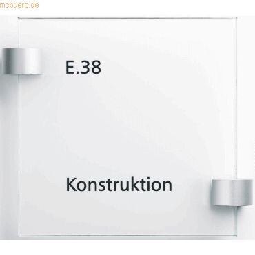 4024158204321 - Türschild Serie Glasline 210x148mm 2x4mm ES-Glas klar