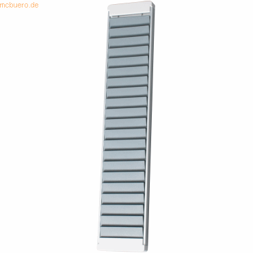 4024158031873 - Chipkartentafel A mit 25mm Sichtbereich H840xB115xT21mm anthr 4024158031873 - Chipkartentafel A mit 25mm Sichtbereich H840xB115xT21mm anthr
