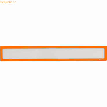 4024158106939 - Infotasche magnetisch für Überschriften A3quer A2hoch orange