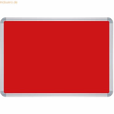 4024158764160 - Stellwandtafel beidseitig Filz B1600xH600xT22mm rot