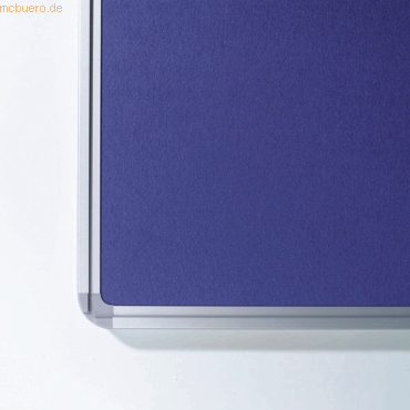 4024158023038 - Stellwandtafel Pinntafel Whiteboard B1500xH1200xT22mm blau we