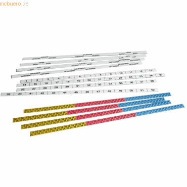 Ultradex Jahresplaner-Set 5 Tage-Woche Tagesspalte 5mm 2022