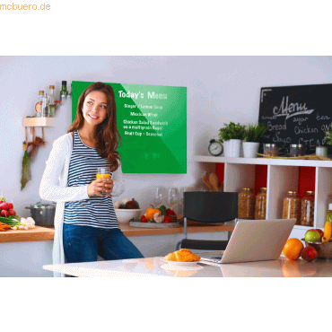 4024158094540 - Glasmagnetboard 120x90cm weiß 4024158094540 - Glasmagnetboard 120x90cm weiß