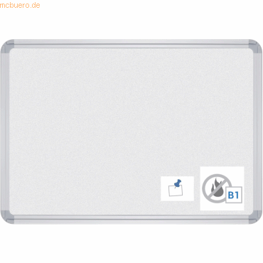 4024158544007 - Pinntafel Filz schwer entflammbar B1800xH1200xT22mm grau 4024158544007 - Pinntafel Filz schwer entflammbar B1800xH1200xT22mm grau